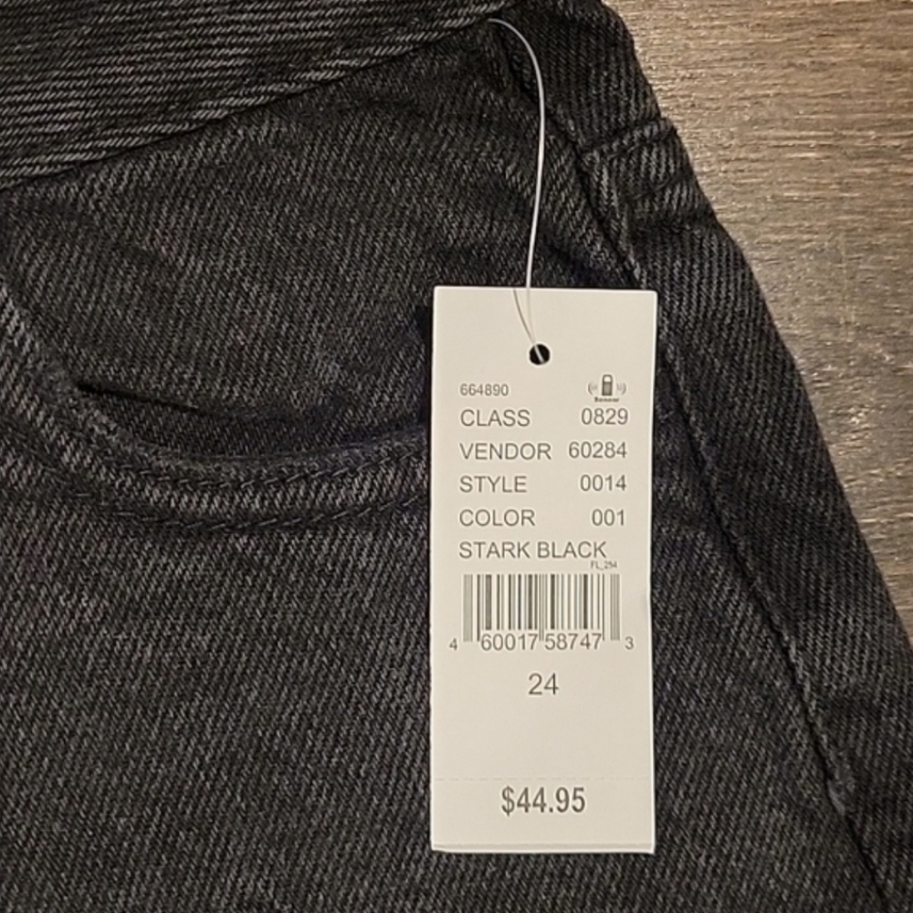 ❤️ NWT! PACSUN HIGH RISE FESTIVAL DENIM JEAN SHORTS, 00 (24) - Picture 3 of 6